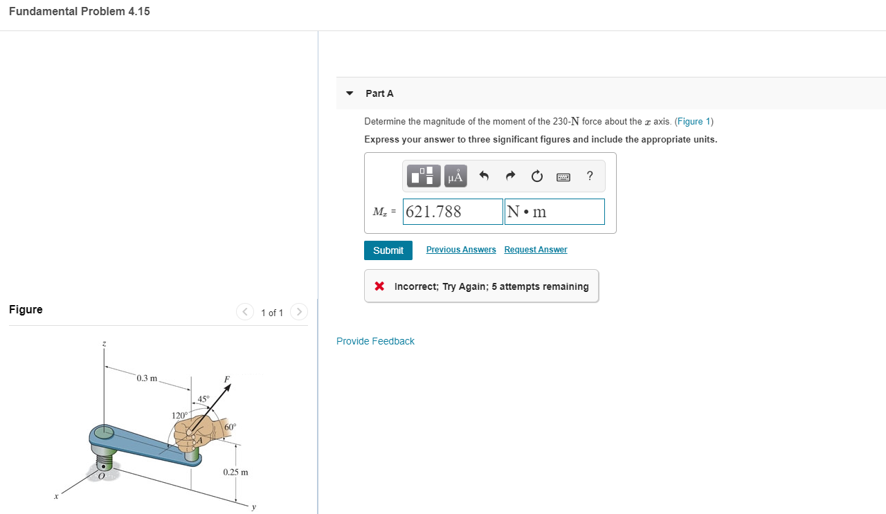 Solved Fundamental Problem 4.15 Part A Determine The | Chegg.com