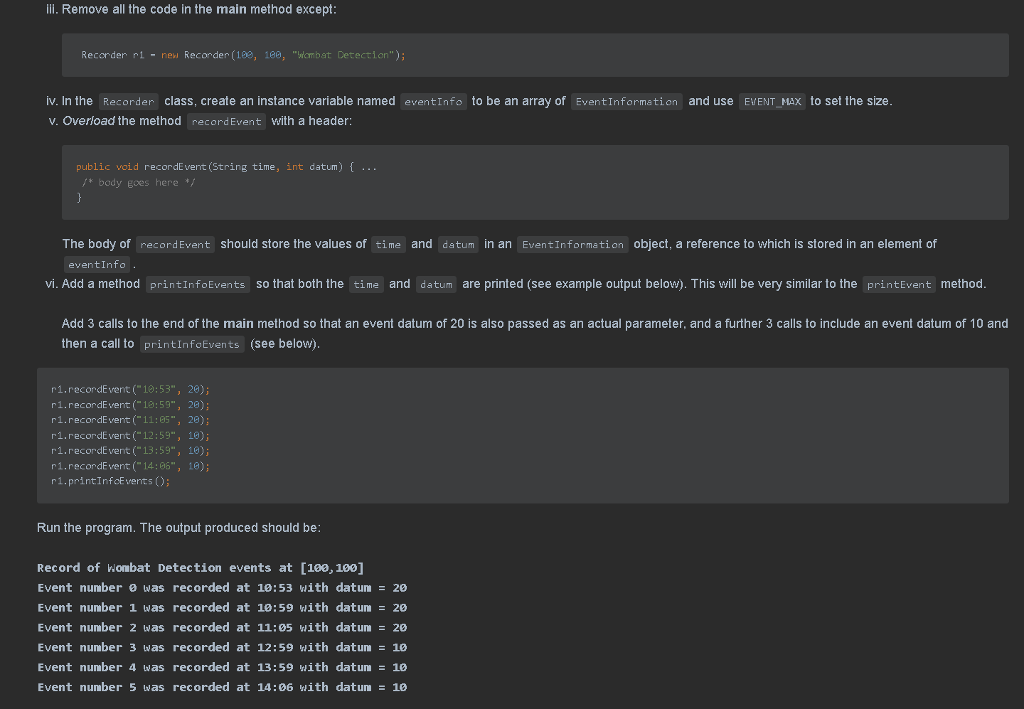 Solved Task 1 - Checkpoint 32 Add a for loop (where | Chegg.com