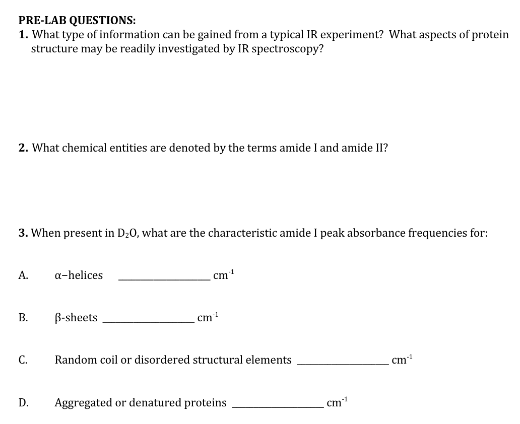 Solved Pre Lab Questions 1 What Type Of Information Can Be 3091