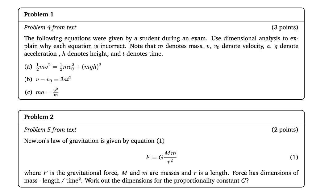 Solved Problem 1 Problem 4 From Text (3 Points) The | Chegg.com