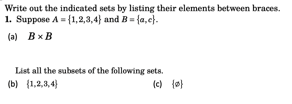 solved-write-out-the-indicated-sets-by-listing-their-chegg