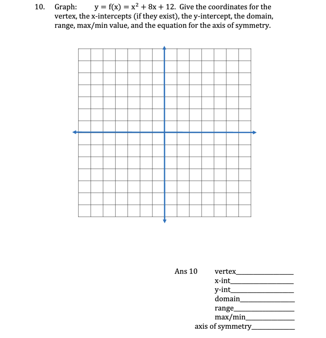 solved-graph-y-f-x-x2-8x-12-give-the-coordinates-for-the-chegg