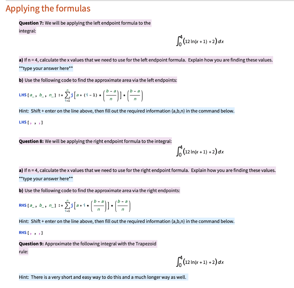 Solved General Rule Question 5: Based on the examples above, | Chegg.com