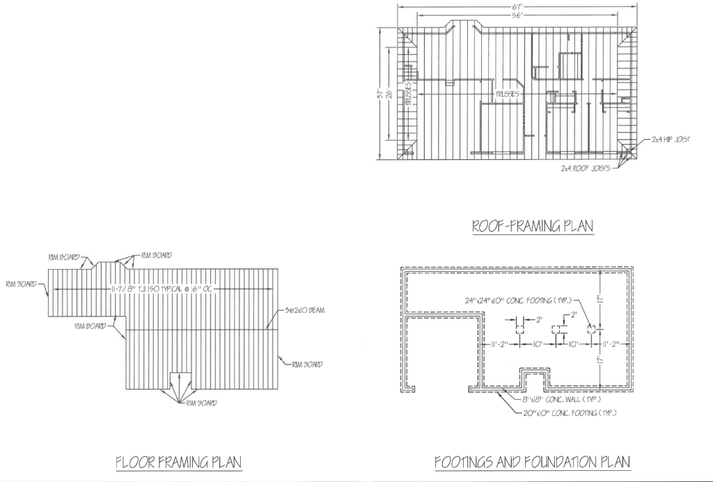 Solved Create a detailed quantity takeoff for excavation and | Chegg.com