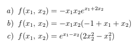 Solved Deduce the local minimum using the second order | Chegg.com