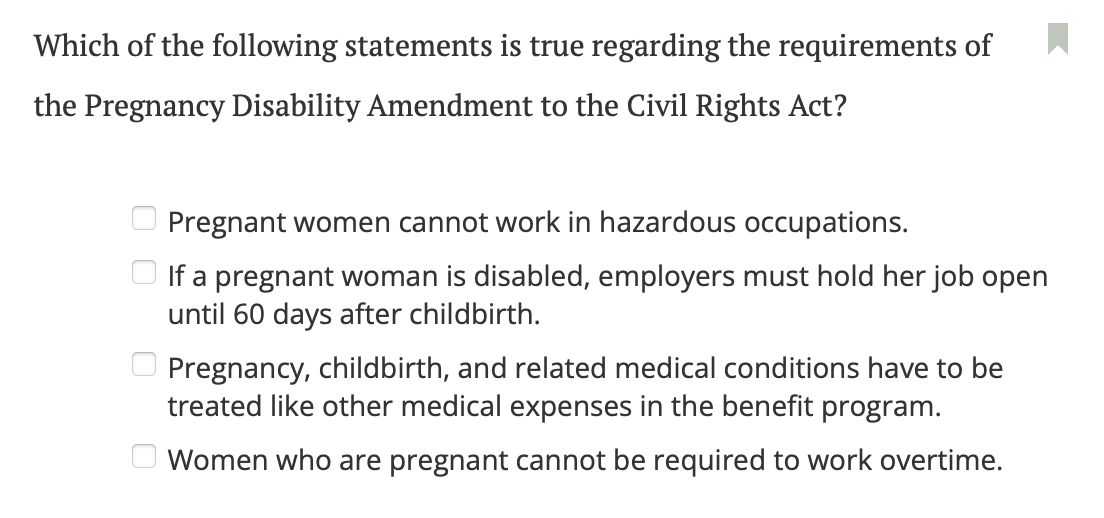 Solved Which of the following statements is true regarding