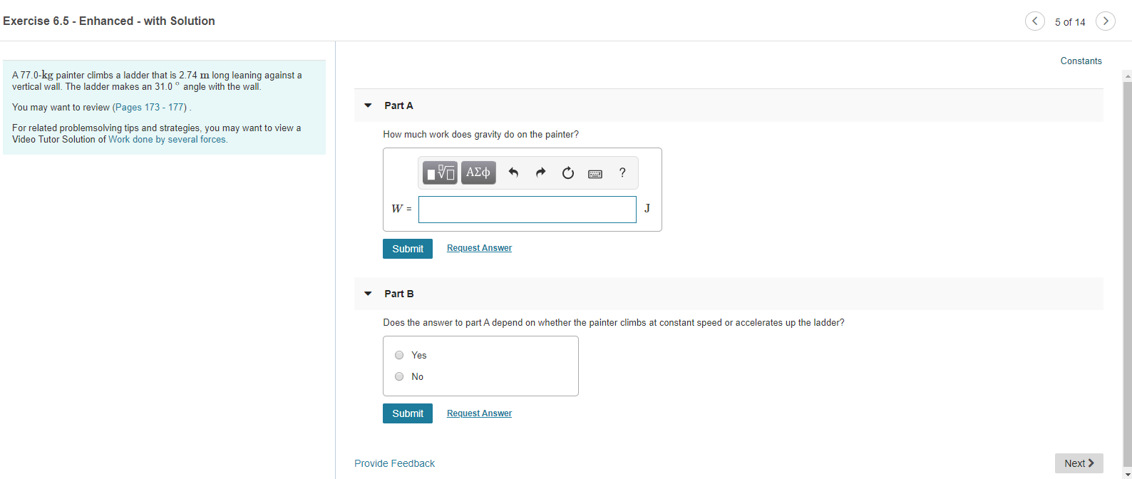 Solved Exercise 6.5 - Enhanced - With Solution 5 Of 14 > | Chegg.com