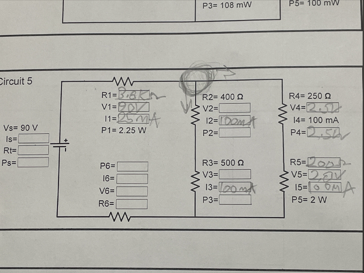 Solve P 5 P 3 0