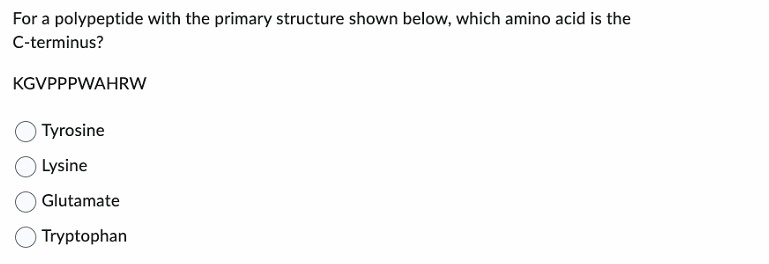 Solved For A Polypeptide With The Primary Structure Shown Chegg Com