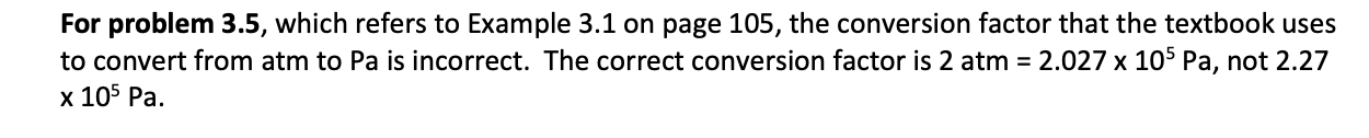 Solved 3.5 For the constant pressure expansion in Example | Chegg.com