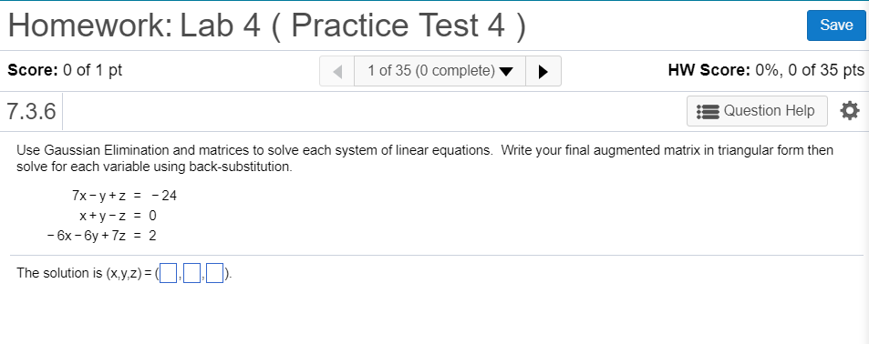 Lab Math Worksheet Chegg Solved Homework: Lab 4 (Practice Test 4) Score: 0 of 1 pt | Chegg.com