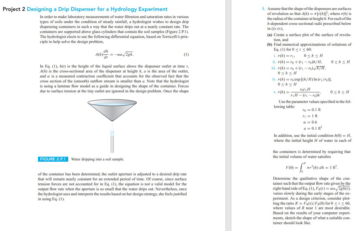 MATLAB QUESTION Find the solution for the given | Chegg.com