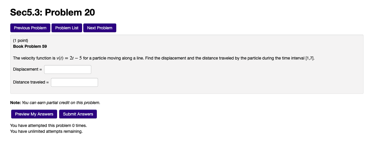 Solved Sec5.3: Problem 21 Previous Problem Problem List Next | Chegg.com