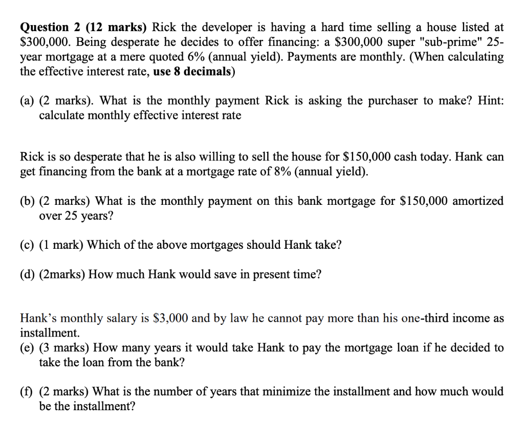 Solved Question 2 (12 marks) Rick the developer is having a | Chegg.com