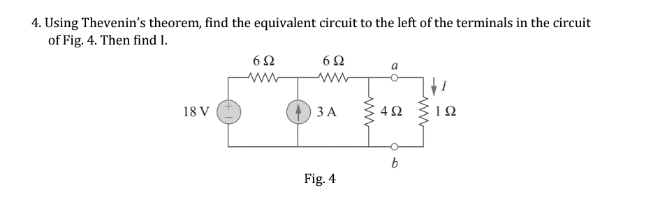 Solved Using Thevenin's theorem, find the equivalent circuit | Chegg.com