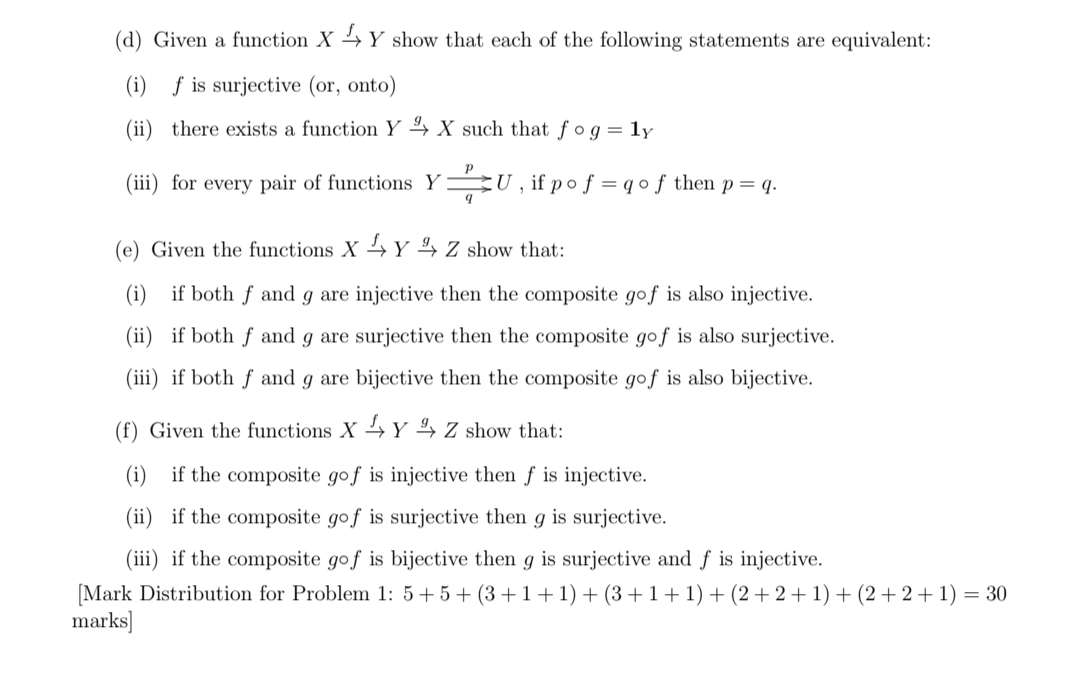Solved Problem 1 (Sets and Operations). (a) Given a set 1 | Chegg.com
