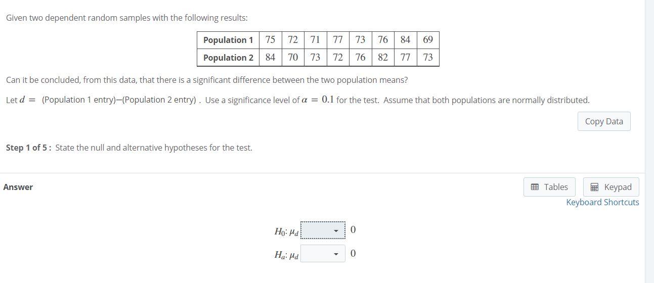 solved-given-two-dependent-random-samples-with-the-following-chegg