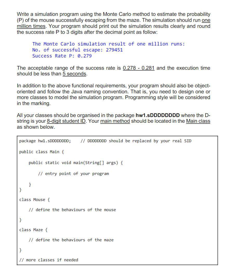 Solved Can anyone please help me to code in JAVA? Please | Chegg.com
