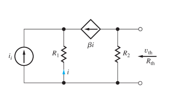 Solved 1 Bi ii R1 R2 Uth Rih | Chegg.com