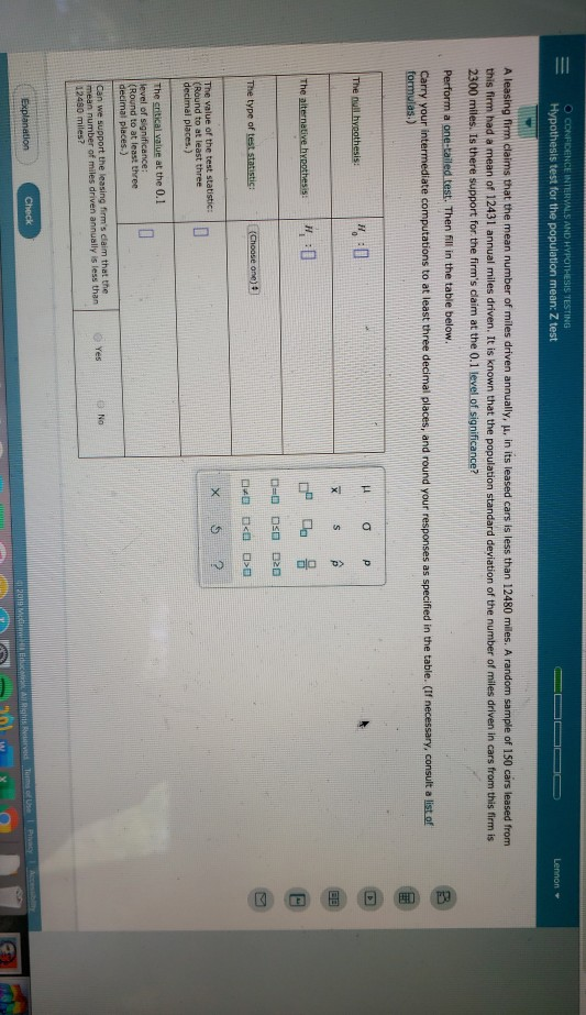 Solved O CONFIDENCE INTERVALS AND HYPOTHESIS TESTING | Chegg.com