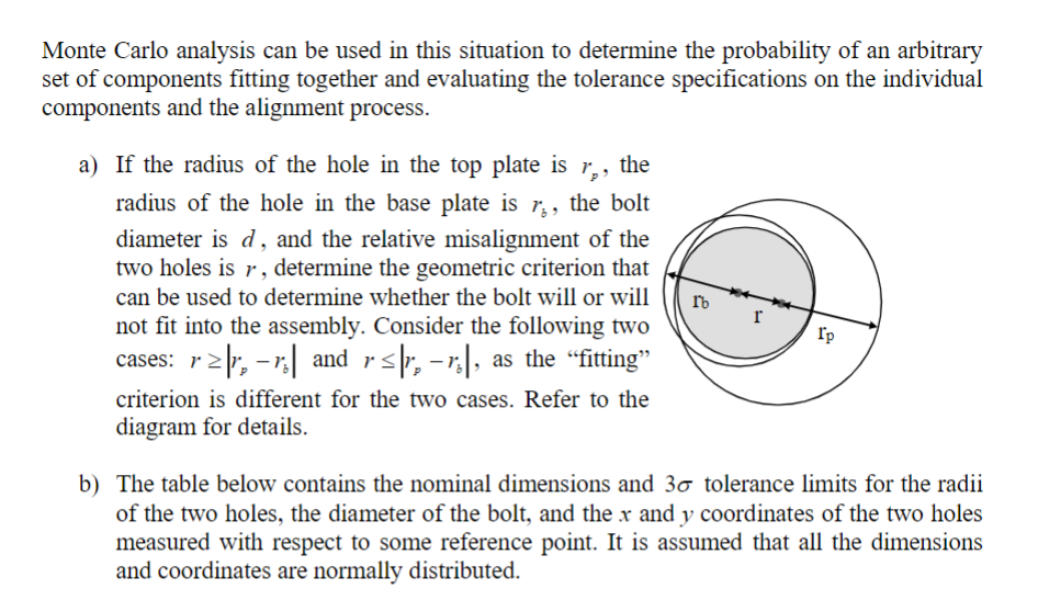 Solved Problem 10 Monte Carlo analysis is a mathematical | Chegg.com