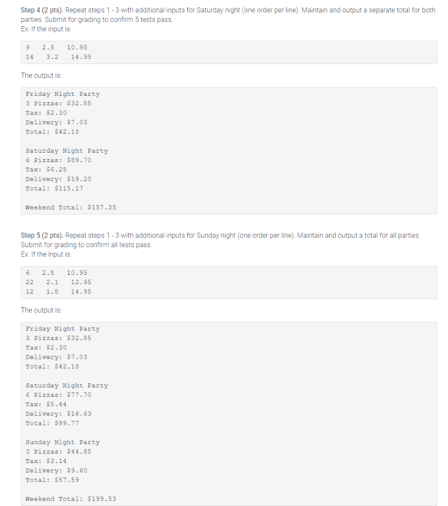 Solved Program Specifications. Write a program to calculate | Chegg.com