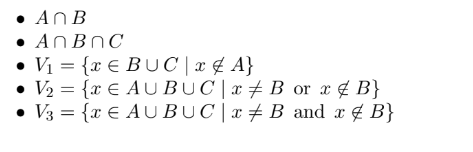 Solved Let a = 0. Consider the following sets: • A = {a} • B | Chegg.com