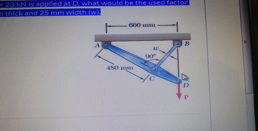 Solved The frame shown in the figure is made of a steel | Chegg.com