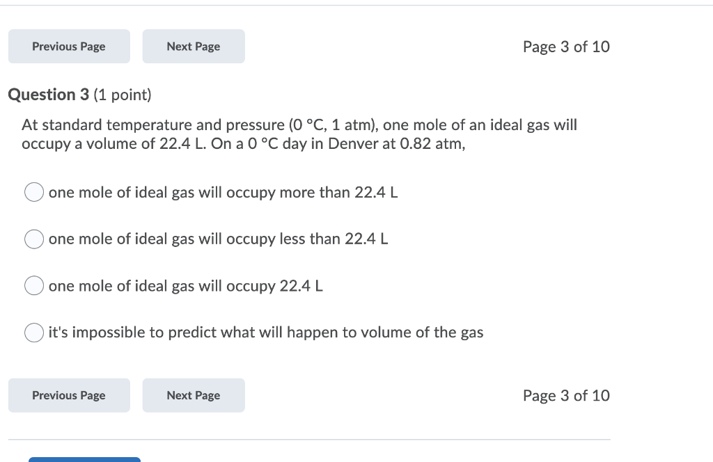 SOLVED A 15 L container is filled with gas to a pressure of 2 atm at 0C  At what temperature will the pressure inside the container be 275 atm