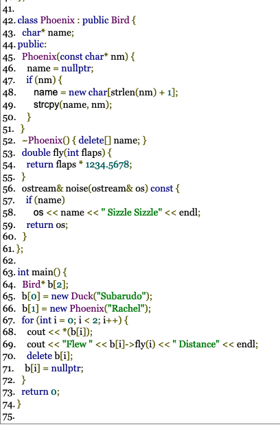 Solved C++ Debug Question Identify 1 problem in the | Chegg.com