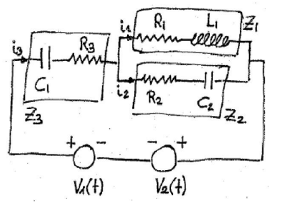 Solved Given the following circuit, determine the | Chegg.com