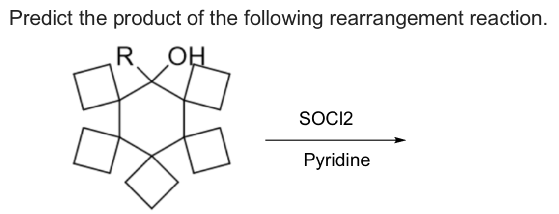 Solved Predict the product of the following rearrangement | Chegg.com