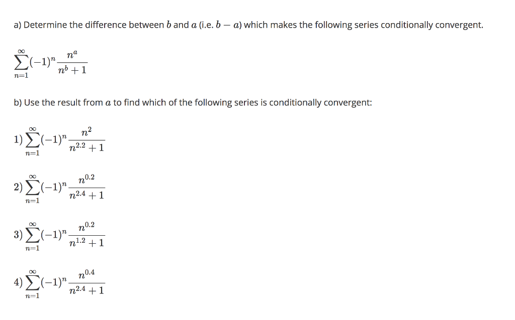 Solved A) Determine The Difference Between B And A (i.e. B - | Chegg.com