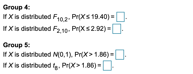 Solved Let A B C D E And F Be Independent Standard N Chegg Com