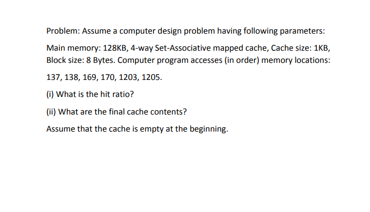 Solved Subject - Computer Organization And Architecture [ | Chegg.com