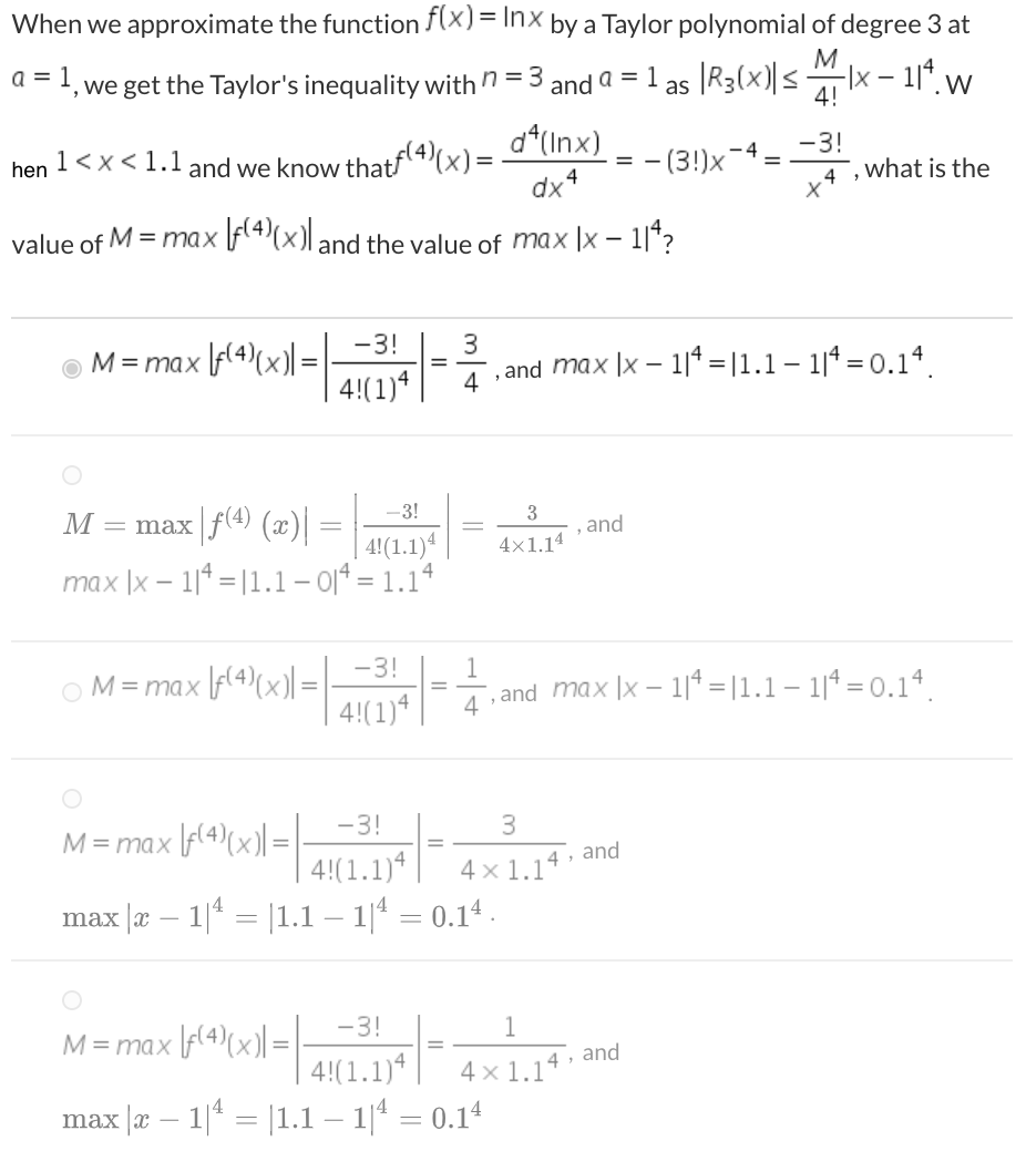Maclaurin Series For Sinx Solved When we use the Maclaurin series of sinx given by the | Chegg.com