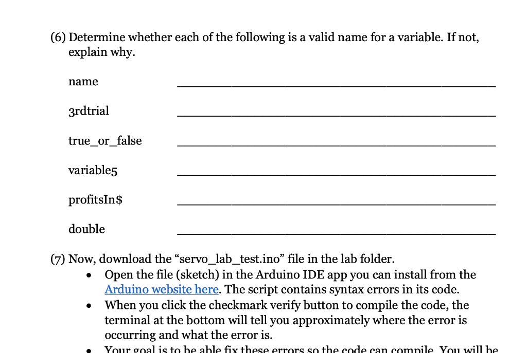 Solved (6) Determine whether each of the following is a