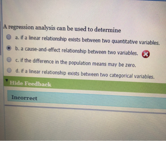 can be used to show a cause-and-effect relationship between two variables