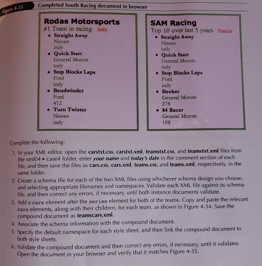 Team Sheets Racing