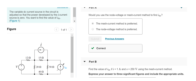 Solved The variable dc current source in the circuit is | Chegg.com