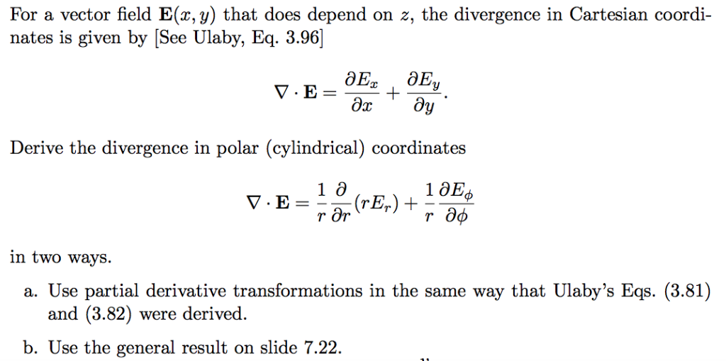 (＊⌒∇⌒o) The Dot Product and Divergence | Everything Polar