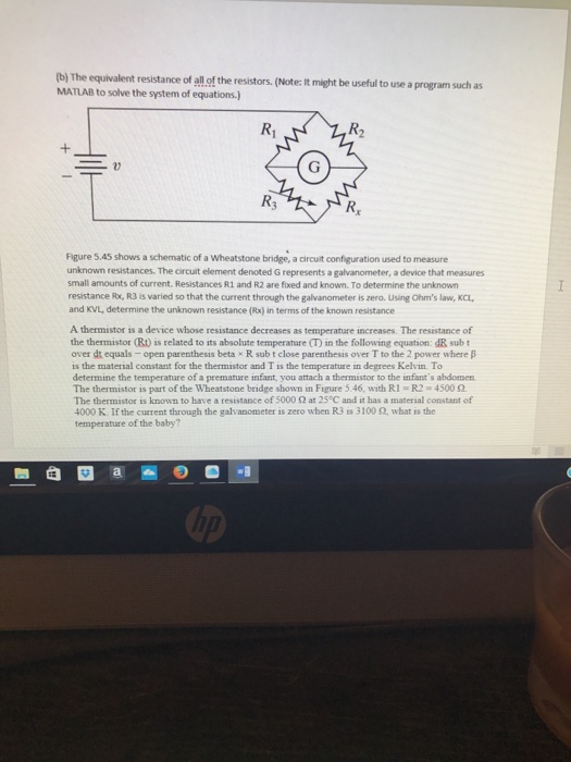 Solved For The Circuit Shown In Figure 5.44, Use Ohm's Law | Chegg.com