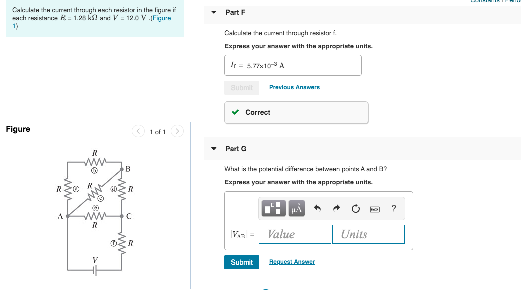 Solved Calculate the current through each resistor in the | Chegg.com