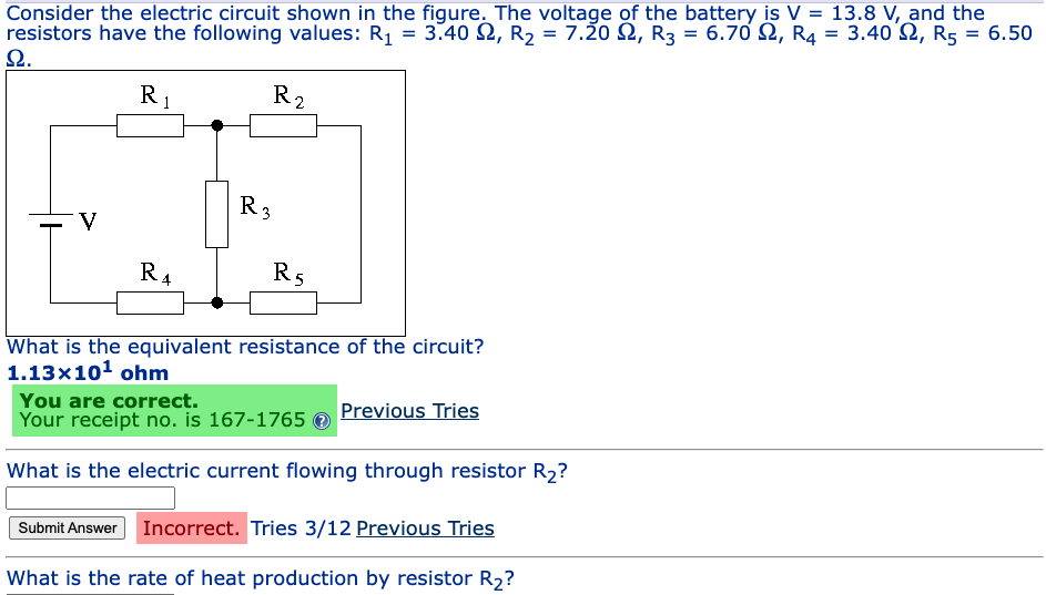 Solved Consider the electric circuit shown in the figure. | Chegg.com
