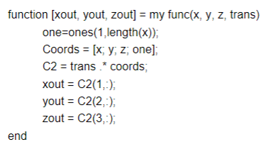 Solved The following MATLAB function has three syntax errors | Chegg.com
