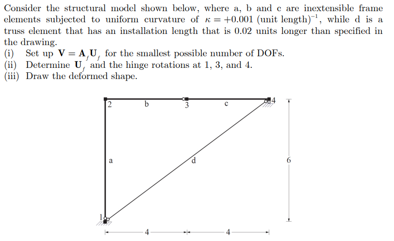 Solved Consider The Structural Model Shown Below, Where A,b | Chegg.com