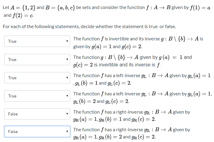 Solved Let A = {1, 2} and B = {a,b,c} be sets and consider | Chegg.com