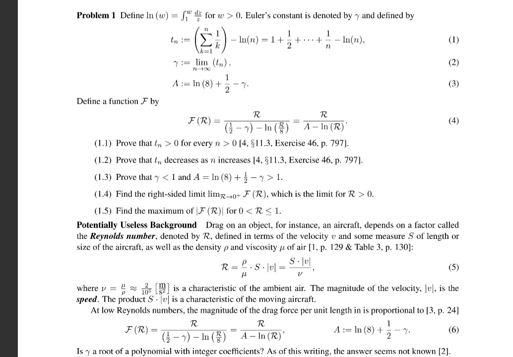 problem-1-define-ln-w-1wzdz-for-w-0-euler-s-chegg