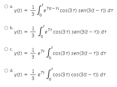 Solved The Laplace transform of the solution of a problem | Chegg.com