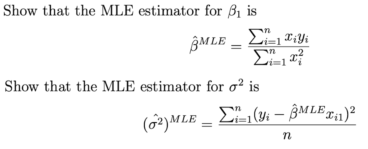 Solved Assume the data are generated from the GN-SLR | Chegg.com